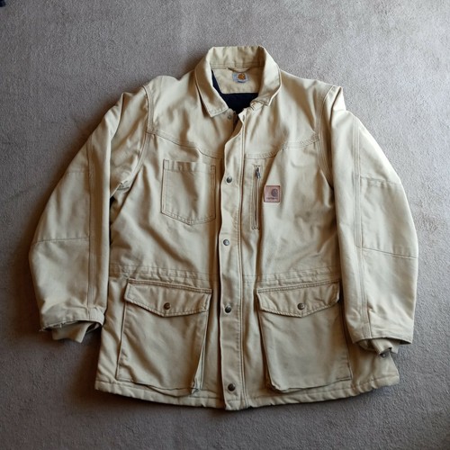 Carhartt Mens Size Large Tan Work 