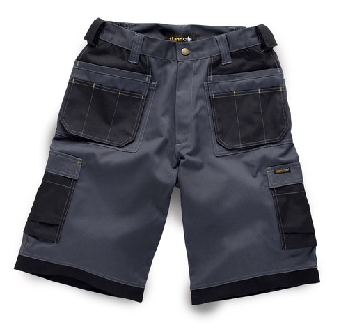 Pantaloncini da combattimento uomo StandSafe multitasche resistenti durevoli a contrasto da lavoro cargo - Foto 3 di 4