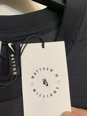NIKE X MATTHEW WILLIAMS BERYLLIUM TEE [BQ8039 010] MMW DRI-FIT T