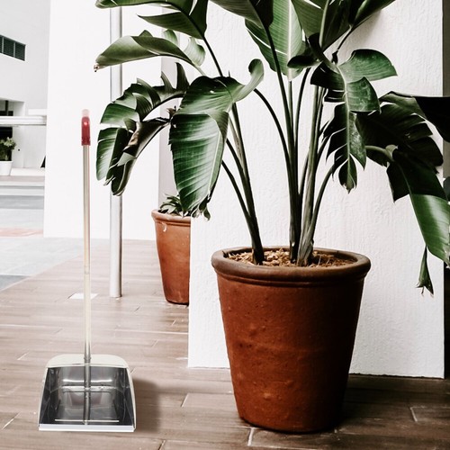 Set of 2 Kehrschaufel Aus Edelstahl Büro Müllschaufel Staubpfannen - Afbeelding 11 van 12