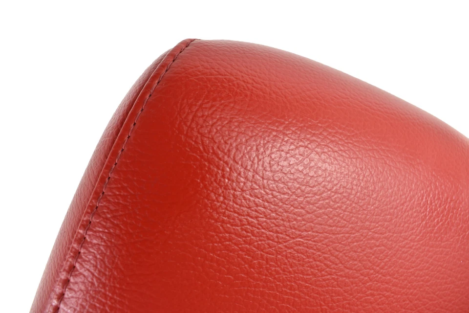 Juego de reposacabezas de cuero rojo asiento delantero Ford Mustang 2005-2009 conjunto de pares OEM Foto 2 de 4