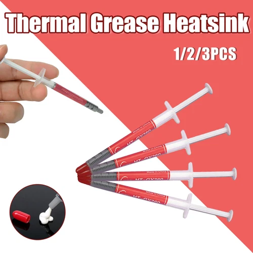 CPU GPU Thermal Grease Paste Heatsink Cooling Compound Syringe High Performance