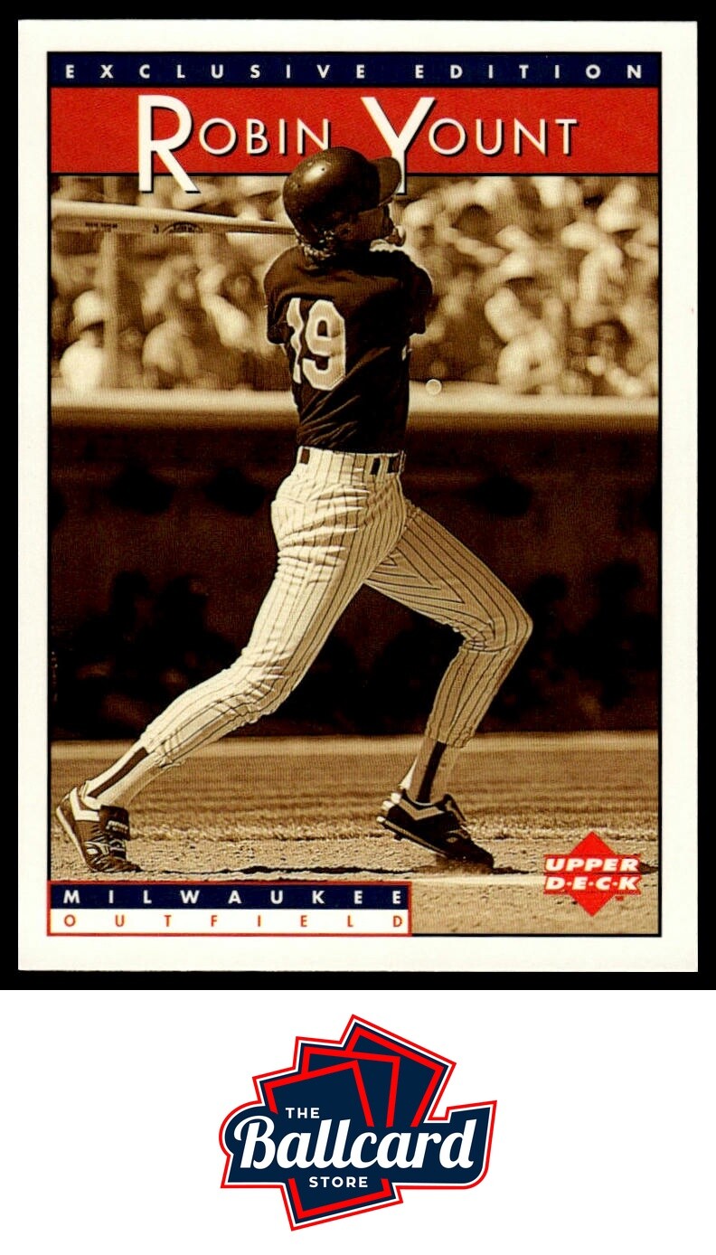 1995 Upper Deck Sonic Heroes of Baseball #7 Robin Yount