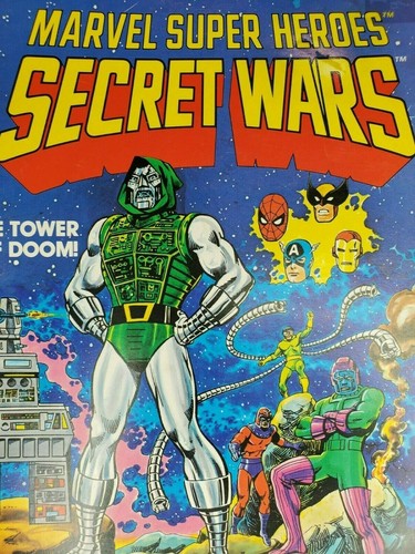 Secret Wars Sticker Book Adventures  Marvel Super Heroes unused Puzzle