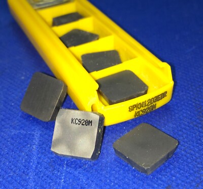 5pc KENNAMETAL SPKN 1203EDR Carbide Inserts; SPKN42EDR Grade KC920M   Machinist