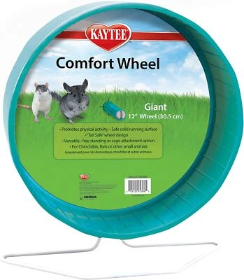 Kaytee Giant Comfort Wheel 12" 30.5cm Small Animals (Single) Assorted Colours