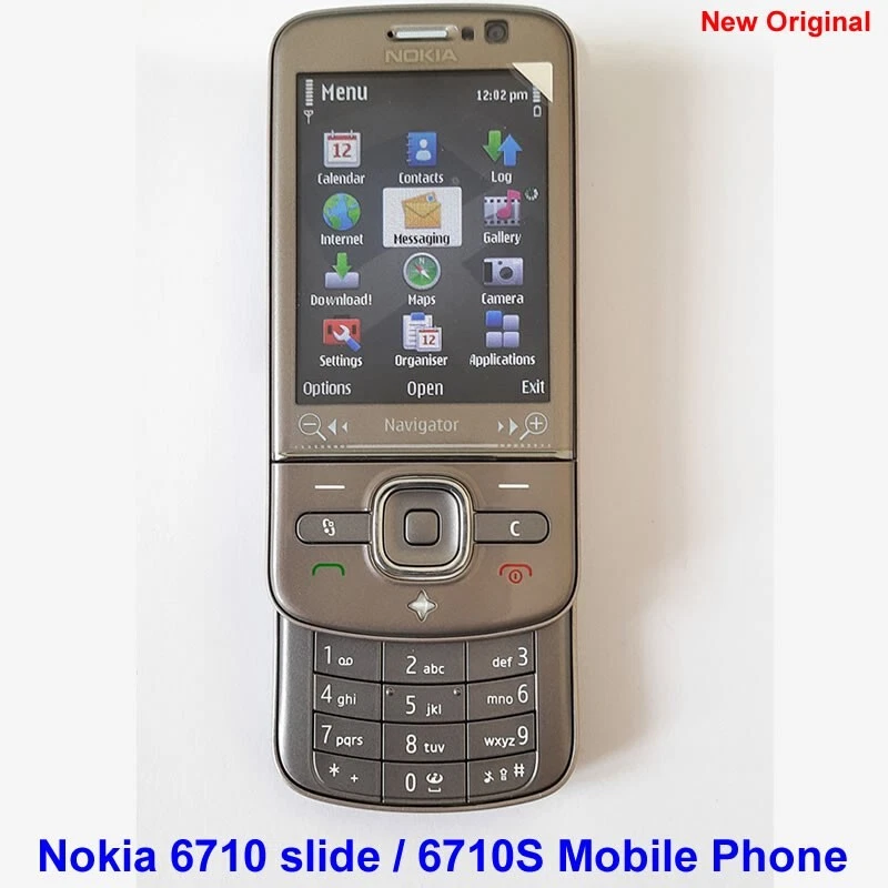 100% Genuine Original Nokia 6710 Slide 6710S GSM 5MP 3G WiFi Unlock Mobile Phone - Image 2 of 4