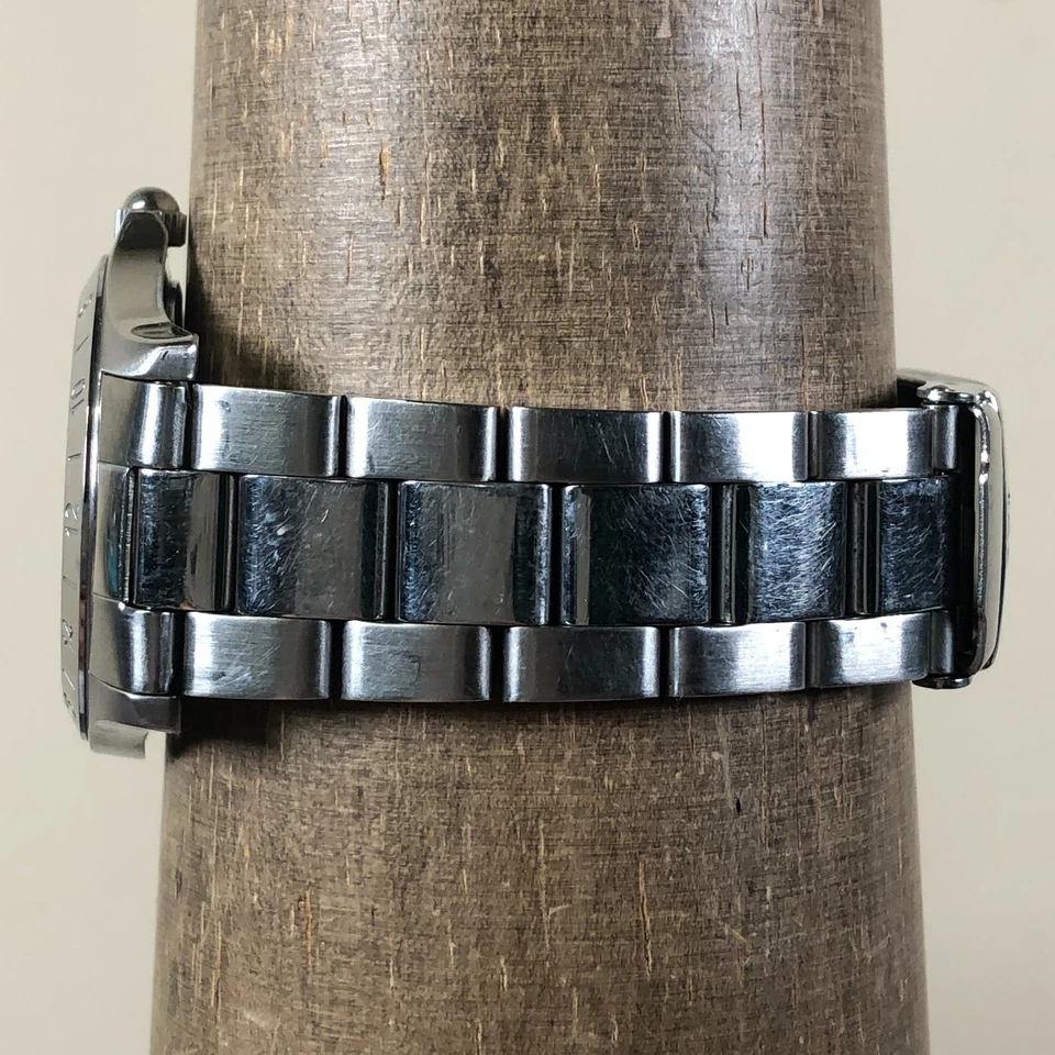 ESQ Reloj Suizo Para Hombre E5099 Moda Fecha Tono Plata Cuarzo Analógico 36mm 7 1/4" Foto 3 de 4