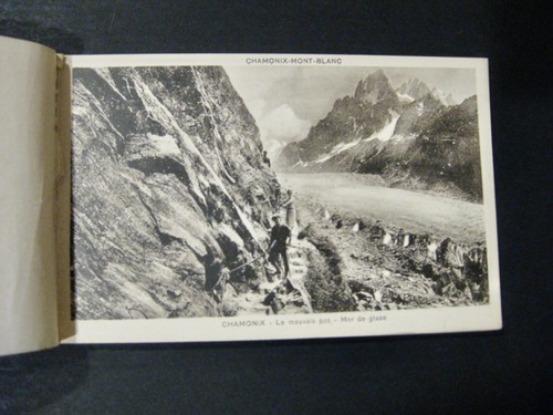 Chamonix Mont-Blanc Lovely Notebook Postcards TBE - Picture 2 of 2