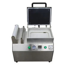 Commercial Bench Fruits Meats Vacuum Close Fitting Machine Skin PackagingMachine