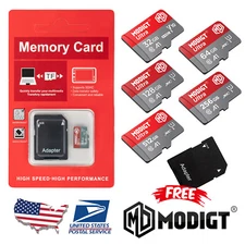 128GB 256GB 512GB Micro SD Card Memory Card with Free Adapter High Speed lot