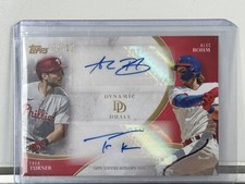 2023 Topps Dynamic Duals TREA TURNER ALEC BOHM / 10 Red