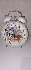 alter mechanischer Tisch / Wand - Wecker / Doppelglockenwecker , Tom & Jerry