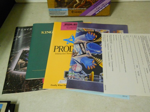 Sierra Kings Quest IV The Peril of Rosella IBM Tandy MS-DOS PC Video Game - Picture 10 of 11