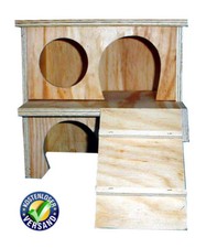 Nagerhaus Model Hochhaus XL, Kaninchen, Ratten, Chinchilla