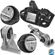 Engine Mounts & Transmission Mount 5PCS Set for Volvo S70, V70 00-98 2.3L, 2.4L