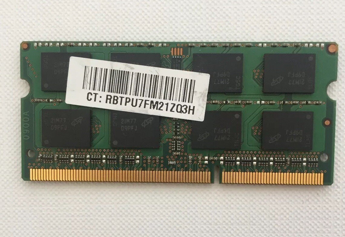 MT16KTF51264HZ-1G6M1 MICRON LAPTOP MEMORY 4GB DDR3 PC3L-12800S (GRADE A ...