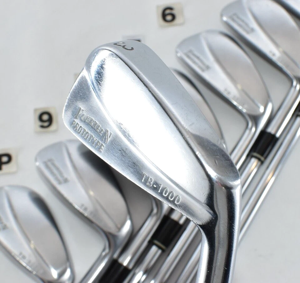 8p Fourteen TB-1000 Prototype 3-4-5-6-7-8-9-PW RH Golf Iron Set DG S200 Stiff - Image 3 of 4