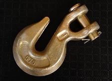 6 G70 1/2" Clevis Grab Hooks f Wrecker Tow Chain Flatbed Truck Trailer Tie Down