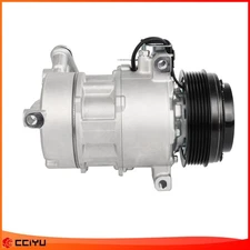 A/C Compressor With 6SBU14C Compressor for Ram ProMaster City 2015-2022 6-Groove