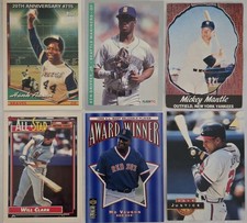 Hank Aaron Mickey Mantle Ken Griffey Jr 700+ Baseball Cards Legends Lot 90s Bulk