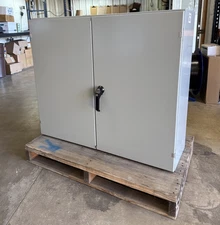 NEW, SCE, SCE-364212WFLP, 2 DOOR TYPE 3R ENCLOSURE, 42 X 12 X 36.