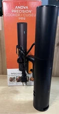 Anova Culinary Sous Vide Cooker Black Precision Mini Immersion Circulator 850W