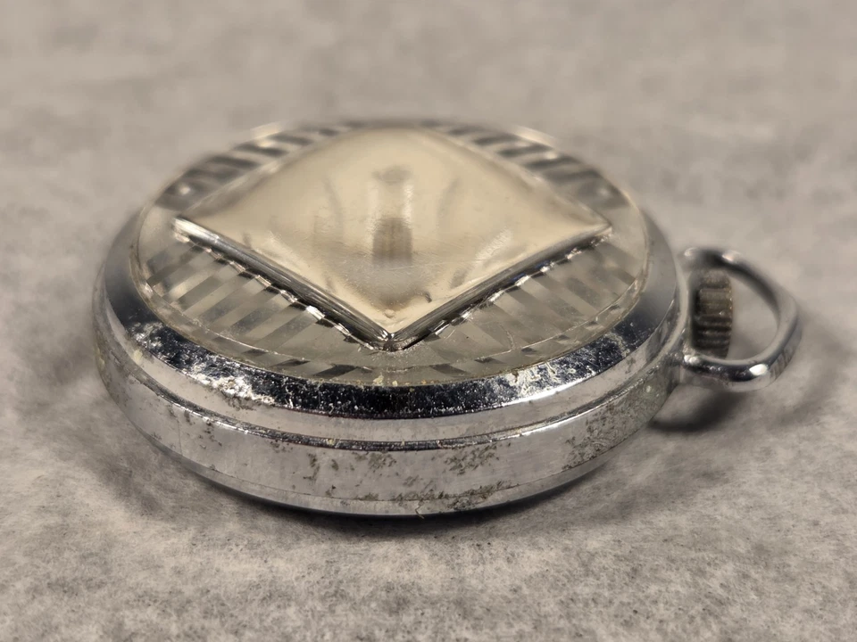 Vintage Lady Nelson Antimagnetic Pendant Necklace Watch Women Swiss Wind-Up - Image 3 of 4