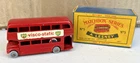 Vintage Matchbox Lesney No 5 Routemaster Bus BP Visco-Static Original Box 1960s
