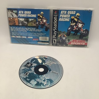 ATV: Quad Power Racing PS1 (Sony PlayStation, 2000) Complete W/ Manual