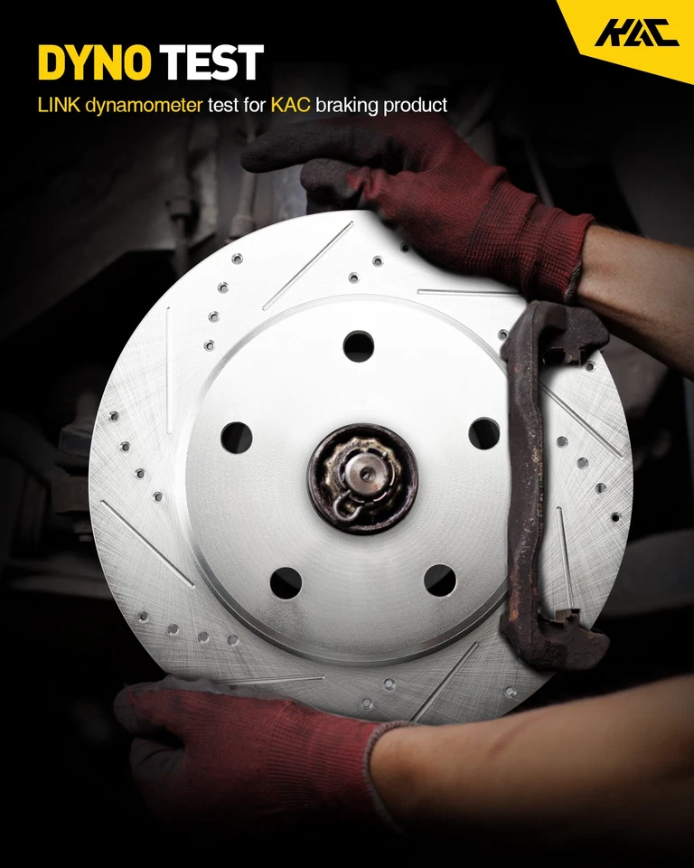 Rear Brake Rotor & Pads Kit for Mercedes-Benz 1996-1997 E320 1999-2000 CLK430 Foto 3 de 4