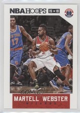 2015-16 Panini NBA Hoops Red Back Martell Webster #154 0c6