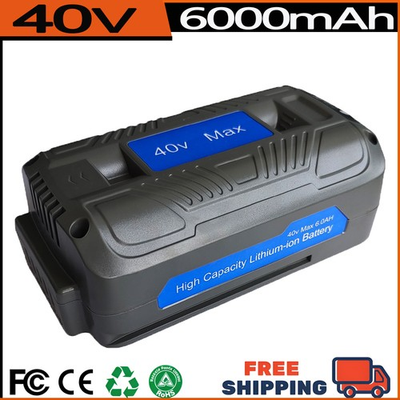 #ad 40V 6.0Ah Lithium ion Battery for Snow Joe 40V Snow Blower and Sun Joe 40V Tools $120.98