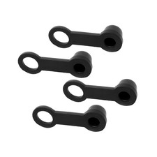 4 PCS Brake Bleed Nipple Cap, 8mm Rubber Brake Bleeder Grease Fitting Caps wi...