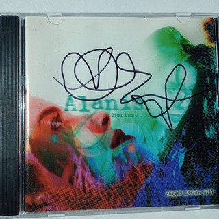 Alanis Morissette Jagged Little Pill Signed Autographed CD Booklet With COA