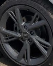 2024 A3 OE Wheel 18x8 Dark Gray Audi