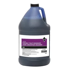 TOUGH GUY  Portable Toilet Deodorizer,1 gal,Jug 18E893