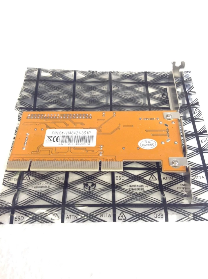 NEW I/O Crest SY-VIA6421-3S1P PCI Serial ATA And Ultra ATA Controller Card - Image 3 of 4