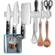 14 Inch Magnetic Knife Holder for Refrigerator - Knife Magnetic Strip for Fri...