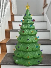 Christmas Tree Blow Mold Lighted 30" Cracker Barrel Exclusive 2025