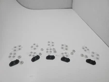LOT 5 x Super Nintendo SNES Controller Repair Kit Replacement Silicon Conduction
