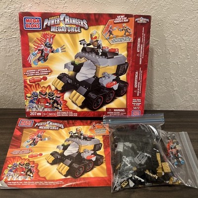 Mega blocks Saban s Power Rangers Megaforce Robo Knight Vs Vrak 5872 CIB w extra