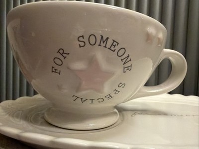 Bastion Collections Set - Tasse + Teller,  for someone special  - Gedeck