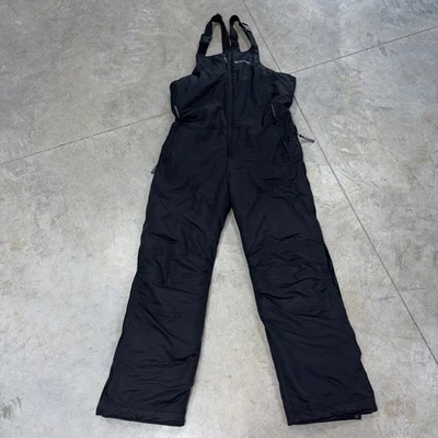 Pure Polaris Free Ride Black Snow Winter Bib Insulate Pants Men's Size L Tall - Image 1 of 4