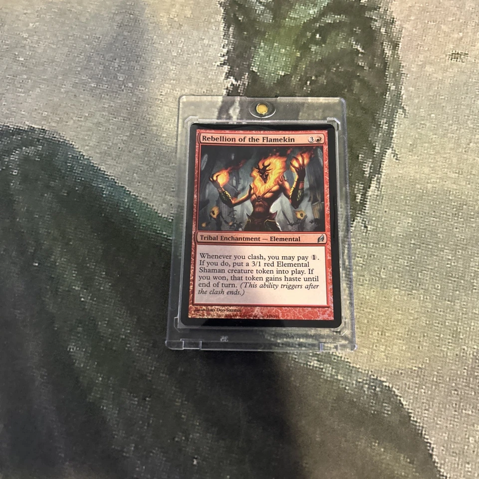 MTG Rebellion of the Flamekin (Foil) Lorwyn (LRW) #188 Magic the Gathering - Image 2 of 4