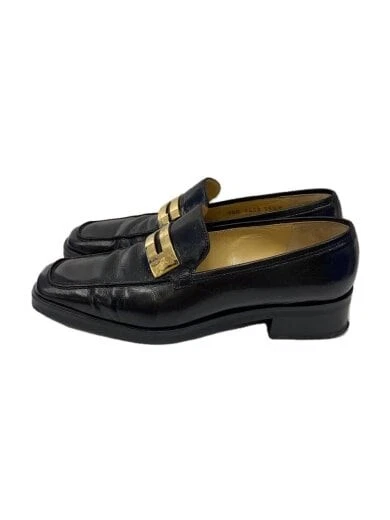 GUCCI Scarpe da abito 35 5 BLK Pelle