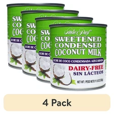(4 Pack) Sweetened Condensed Coconut Milk - Dairy Free / Vegan Baking Staple