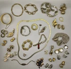 35+ Pc Gold Tone/GF Estate Jewelry Lot Coro Monet  & More Signed/Unsigned GF VTG