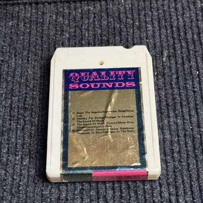 QUALITY SOUNDS 8-Track Tape Easy Listening Medley Standards GR AUDIO DYNAMIC