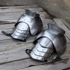 Knights Shoulder Armor Pair of Medieval LARP warrior Cosplay